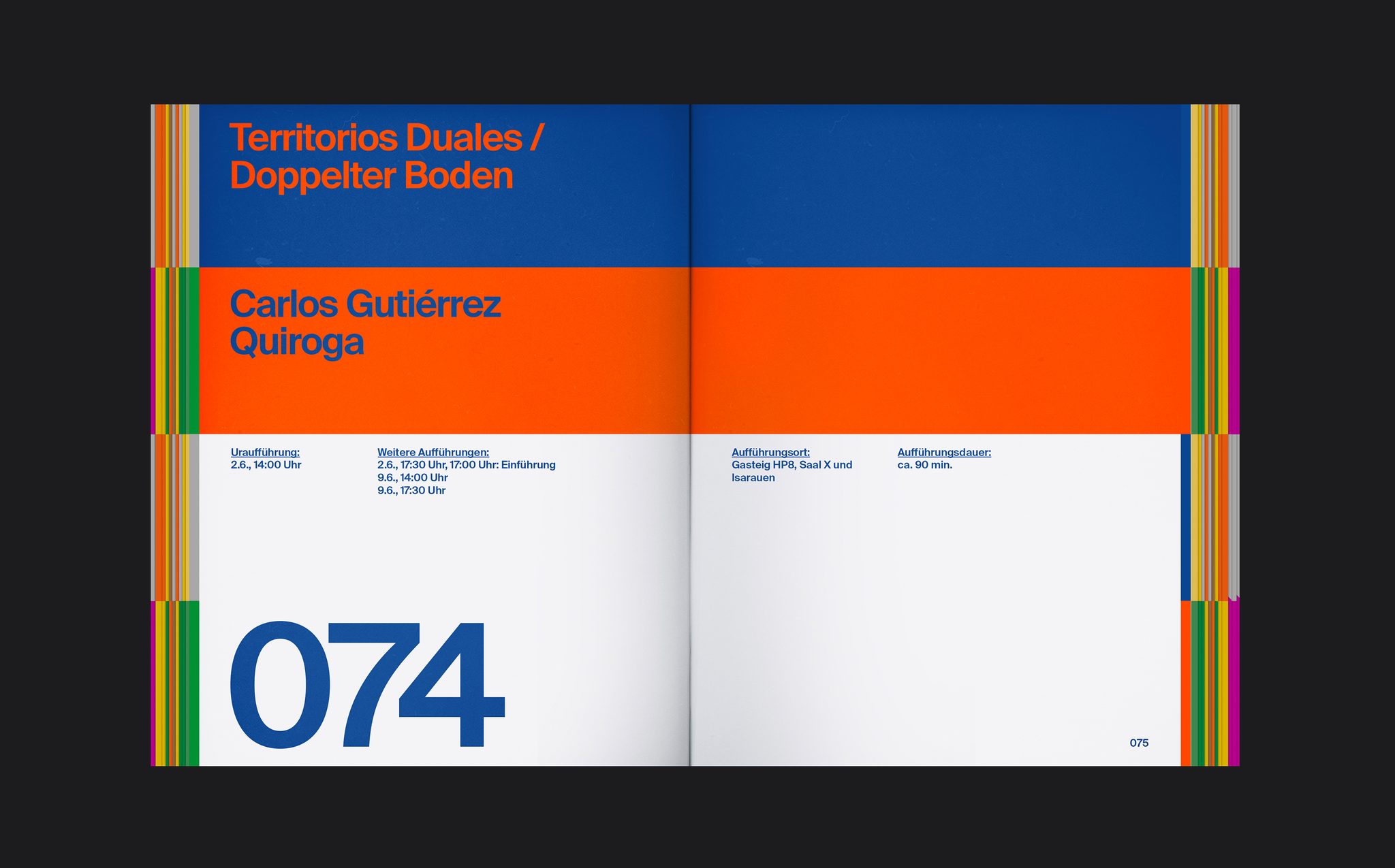 Münchener Biennale — On the Way — Season Book