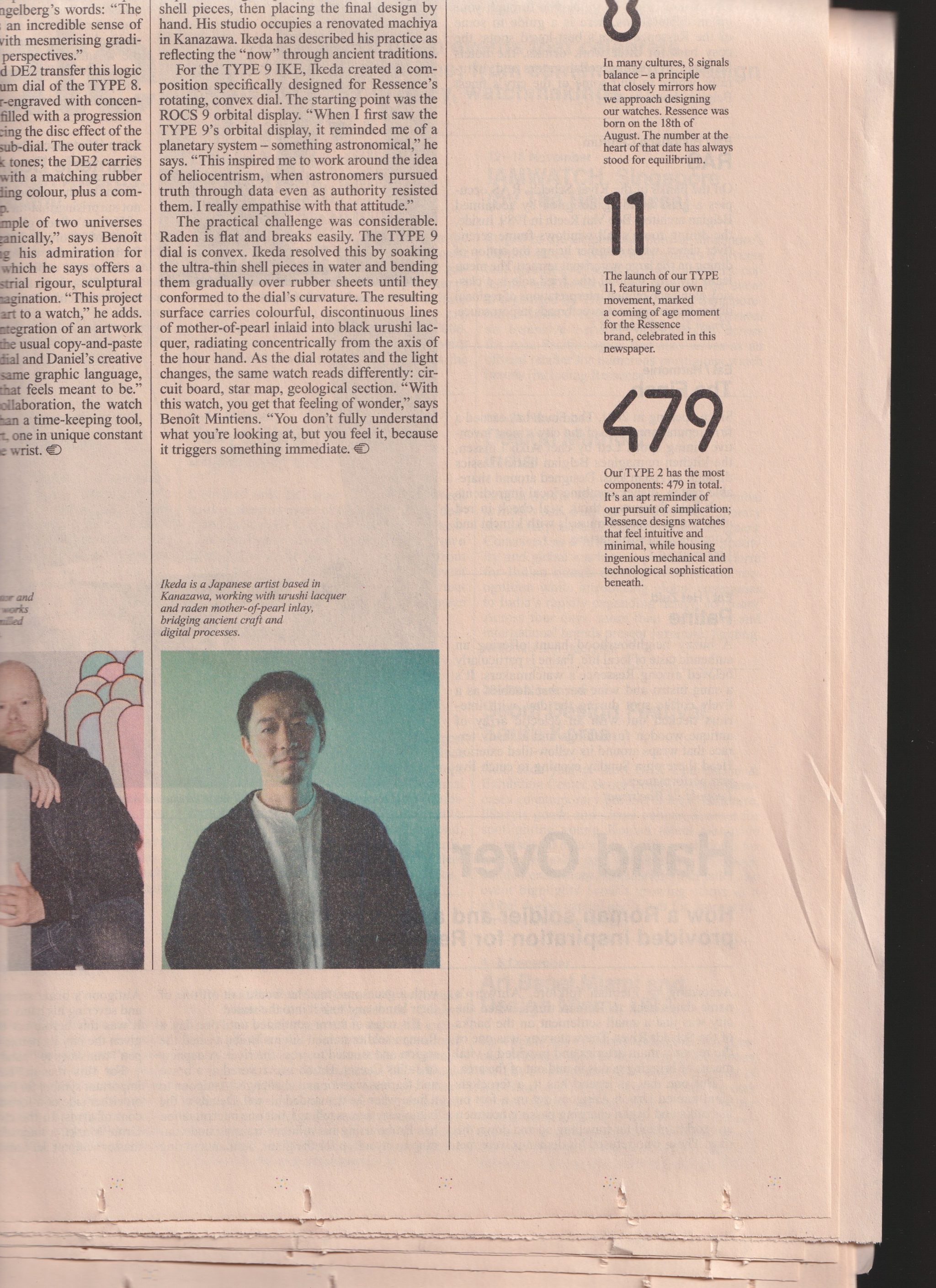 Ressence — Brand Publishing — Newspaper