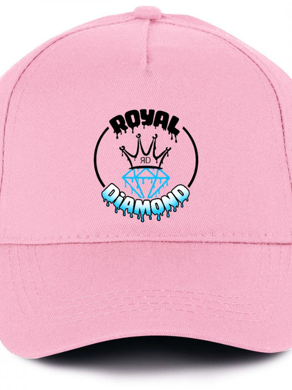 Casquette Royal Diamond rose — vue 1