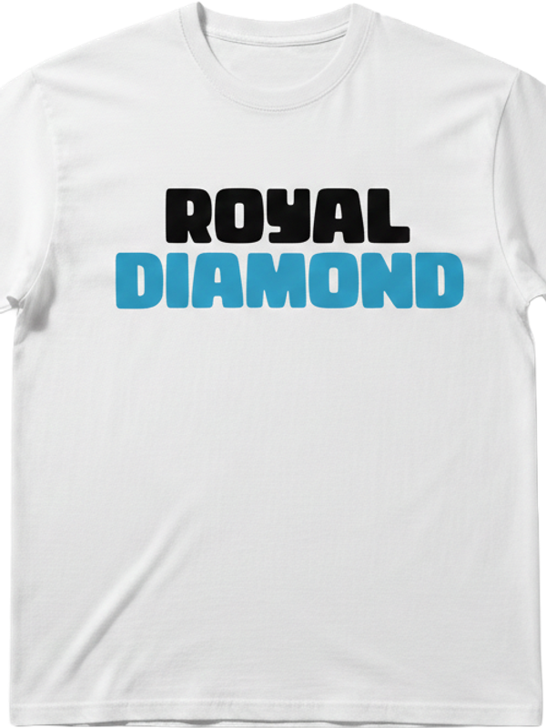 T-Shirt Royal Diamond — vue de dos