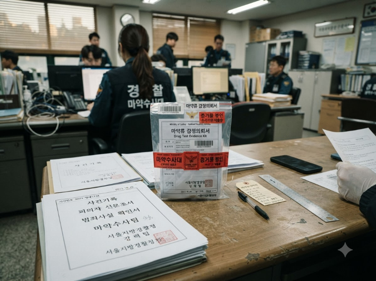 대마 간접 흡연.. 경찰조사가 예정되어 있다면...