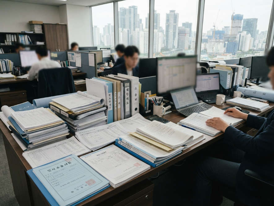 공사대금 가압류 지금이 골든 타임입니다.