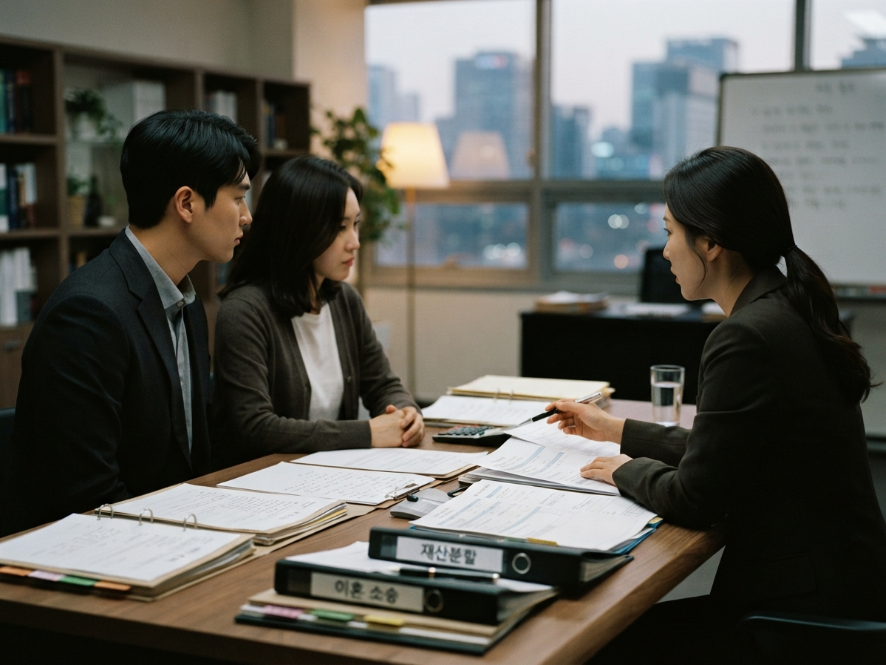 이혼 재산분할, 명의보다 재산 형성에 기여한 과정이 중요합니다.