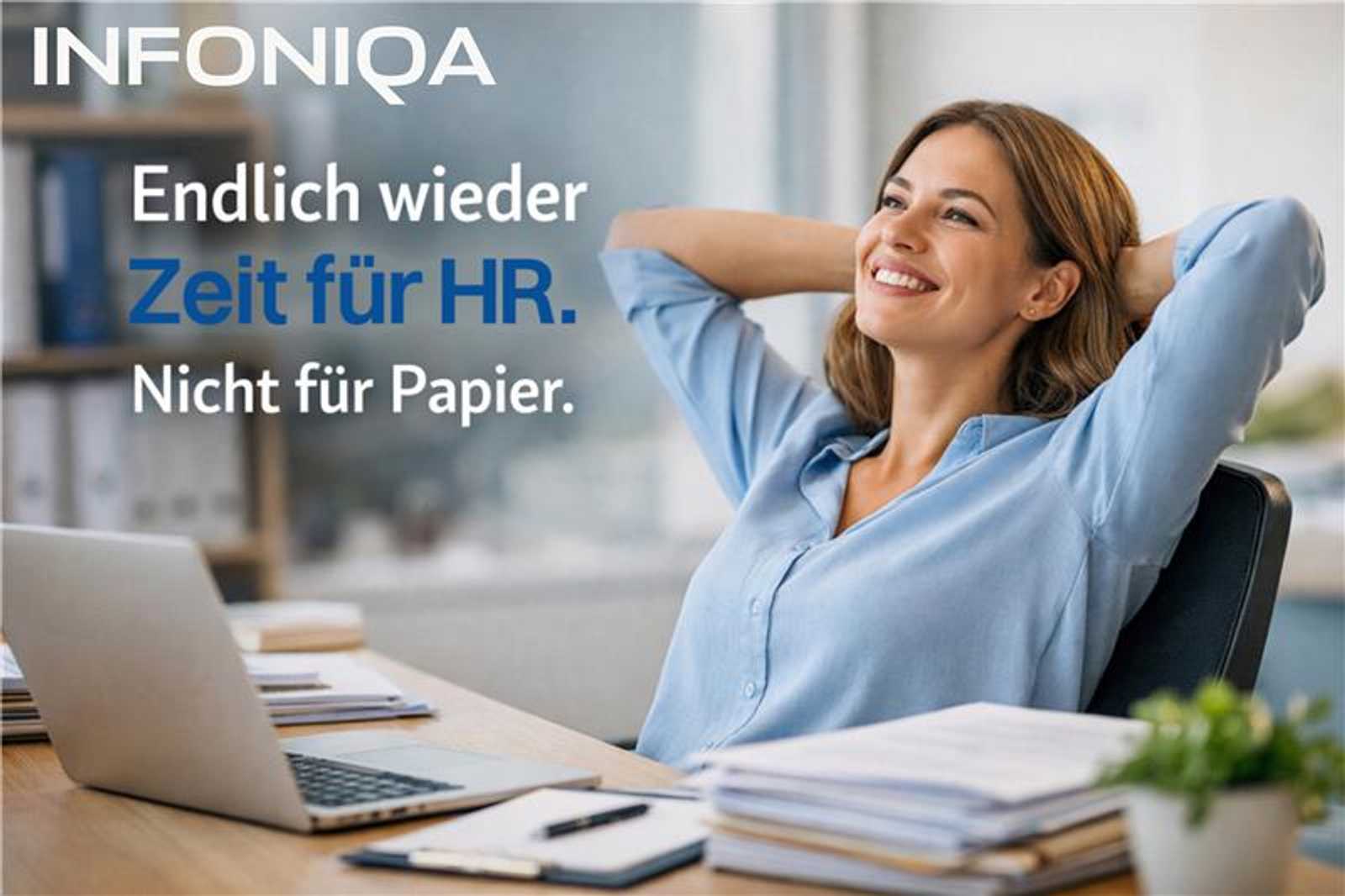 Wie HR mit digitalen Lösungen von Infoniqa wieder mehr Luft gewinnt