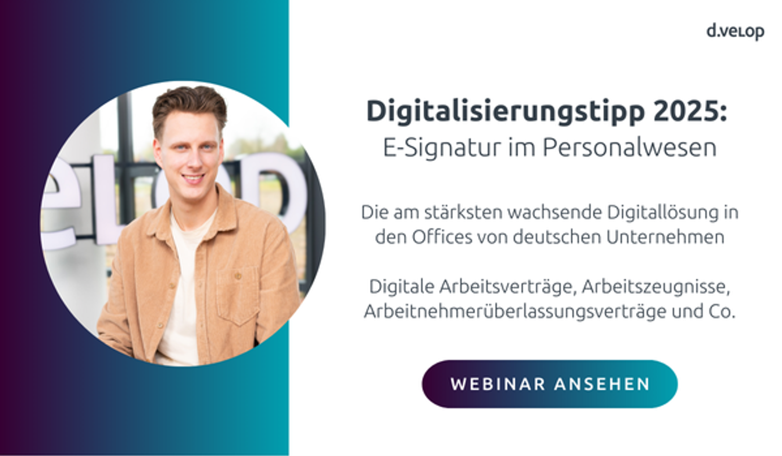 HR-Tool des Jahres 2025: E-Signatur für digitale Arbeitsverträge und Co.