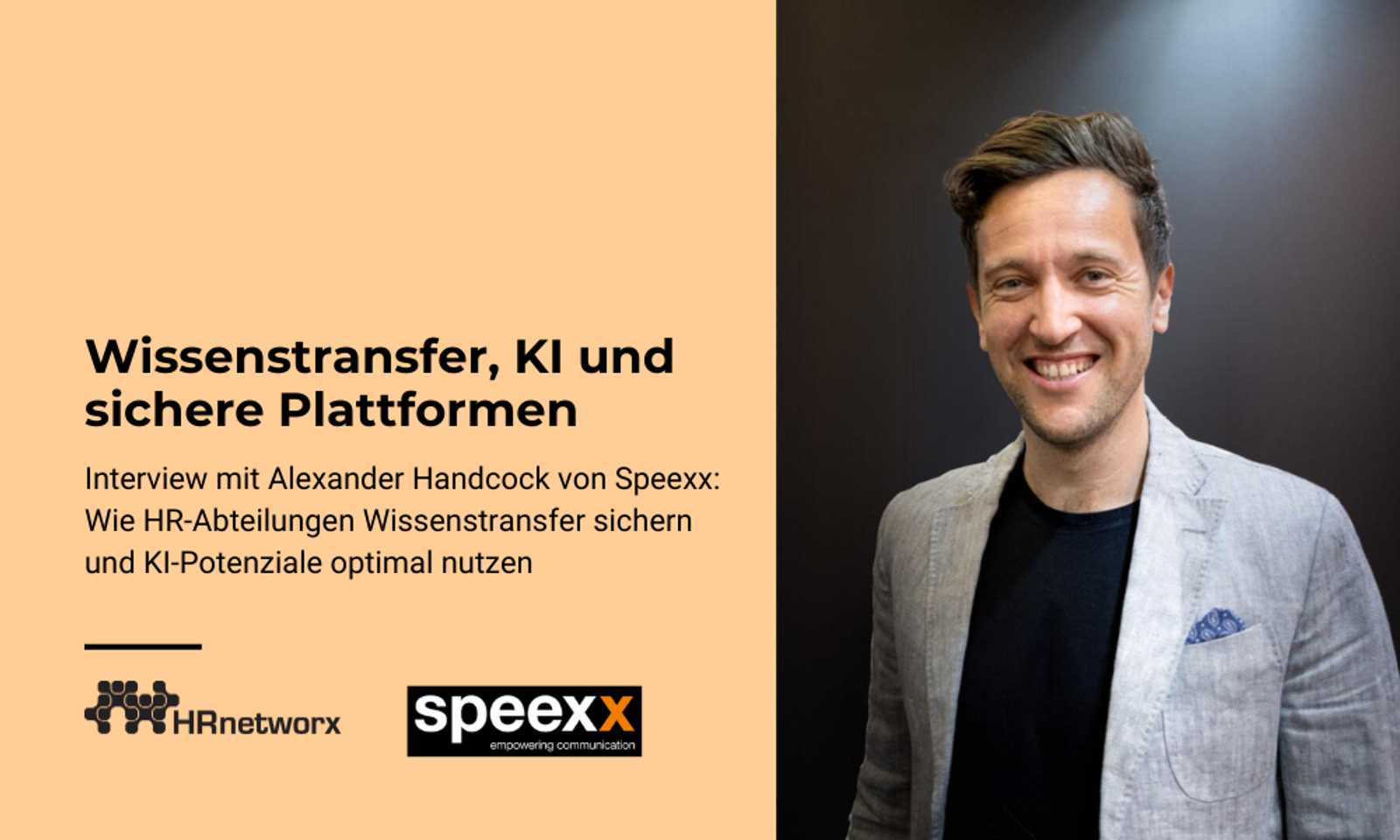 HR im Wandel: Wissenstransfer, KI und sichere Plattformen – Speexx im Interview