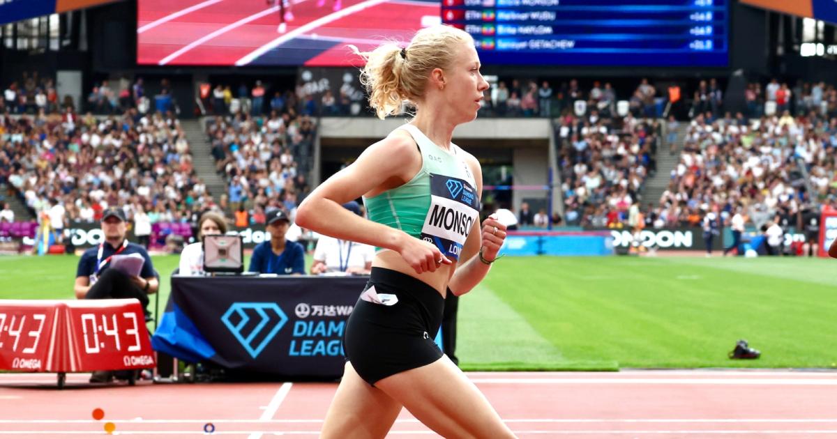 Alicia Monson 5000m American Record - London Diamond League 