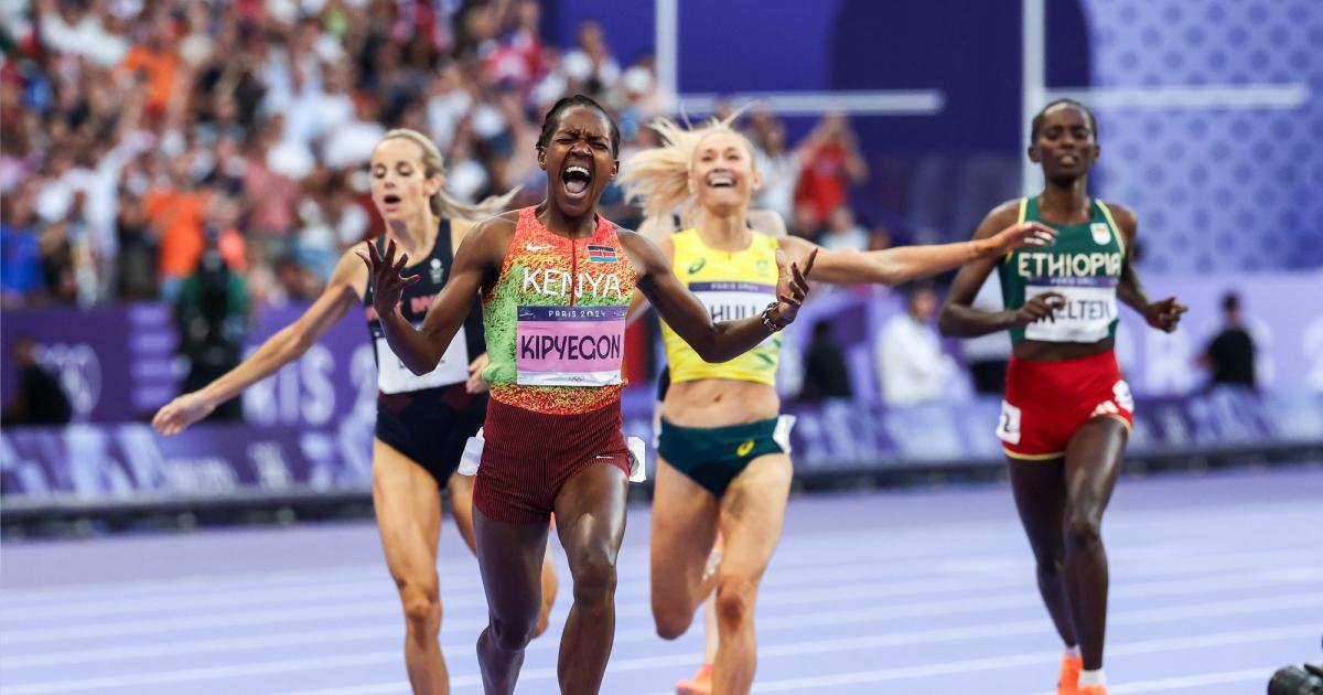 Faith Kipyegon, Paris Olympics 1500m