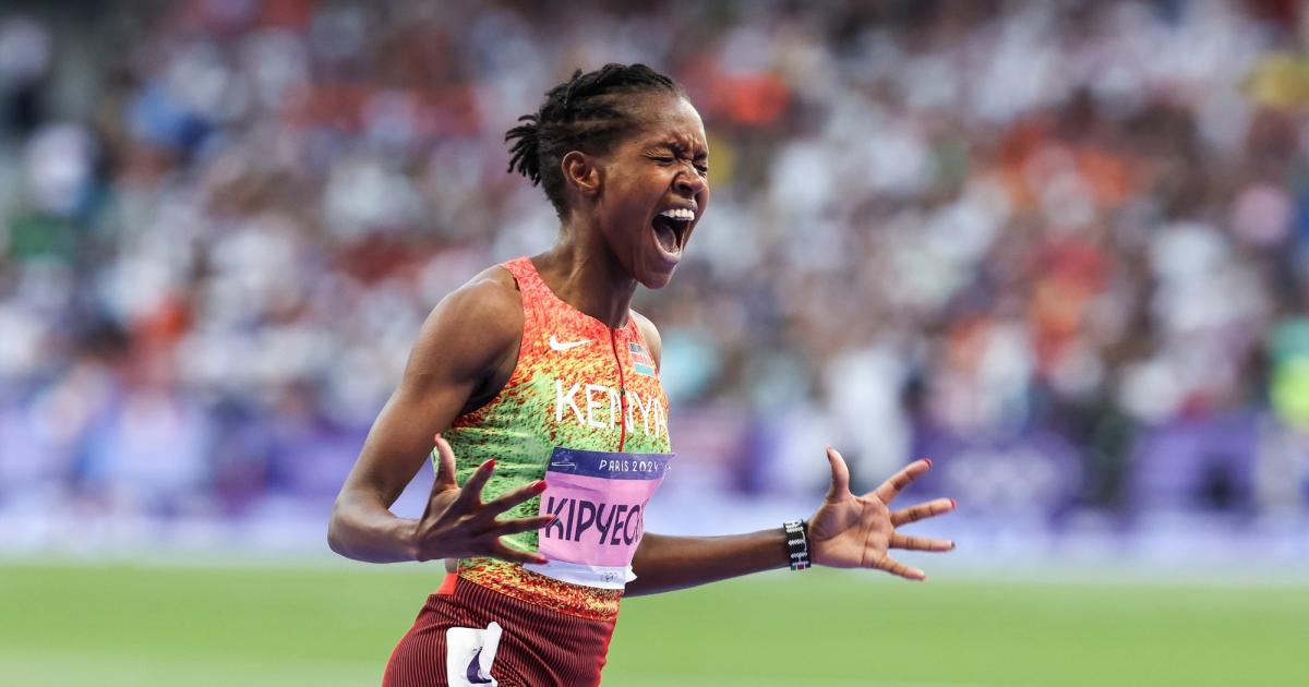 Faith Kipyegon, 2024 Paris Olympcis