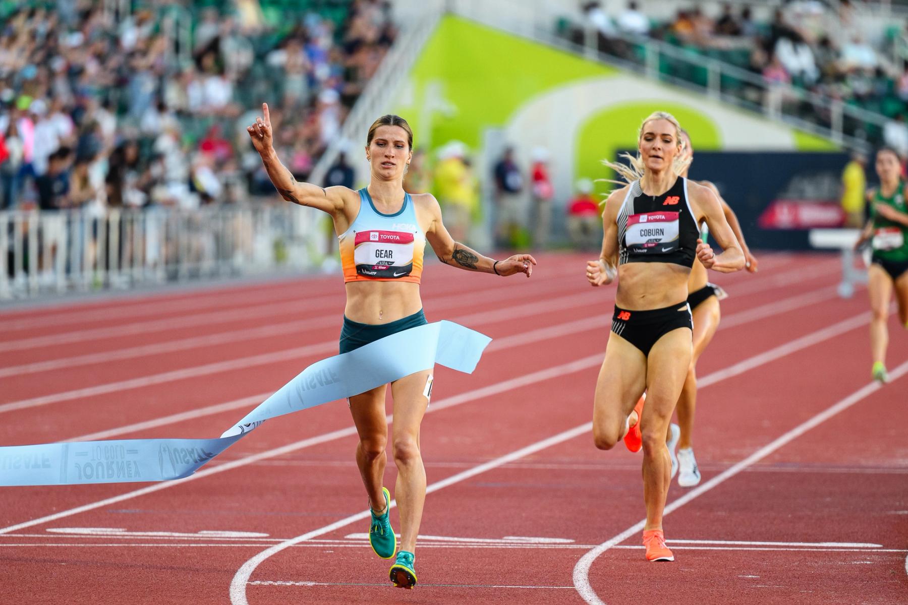Krissy Gear, Rooks Stun To Win First U.S. Steeplechase Titles