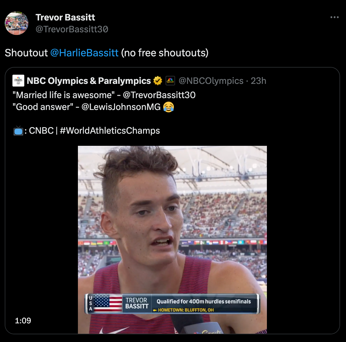 Trevor Bassitt Tweet