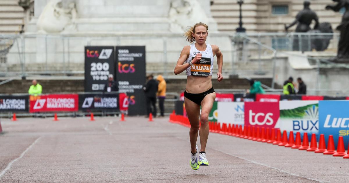 Susanna Sullivan was last year’s top American at the London Marathon.