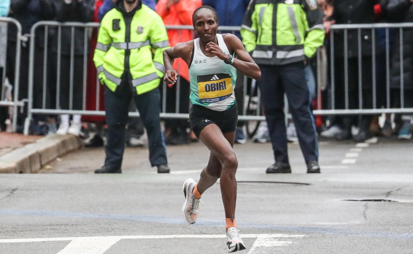 Hellen Obiri Boston Marathon