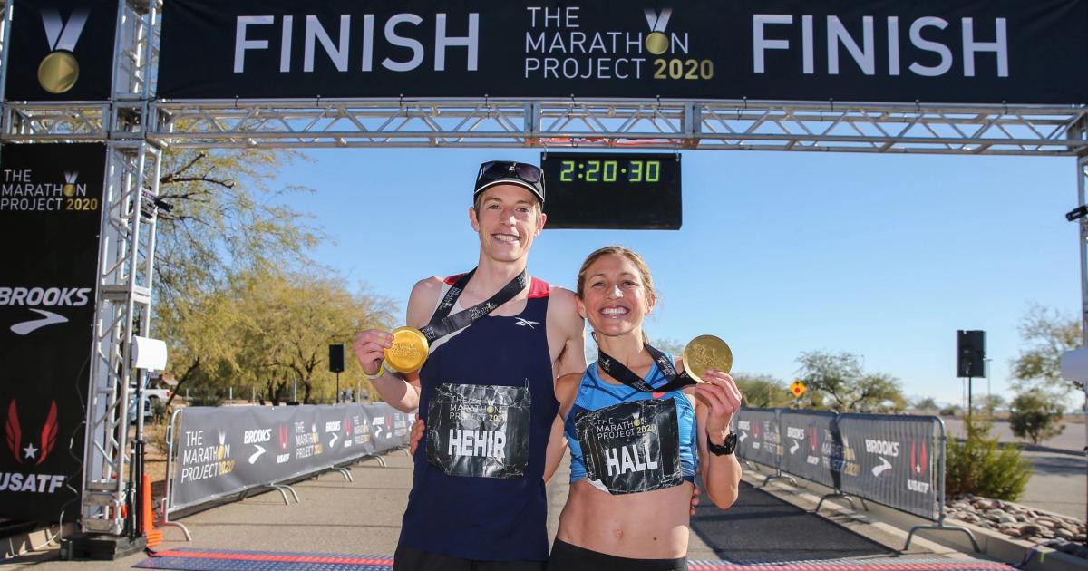 Marty Hehir, Sara Hall - The Marathon Project, 2020