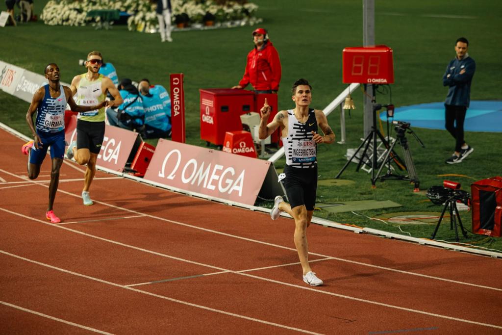 Jakob Ingebrigtsen - Lausanne Diamond League 1500m