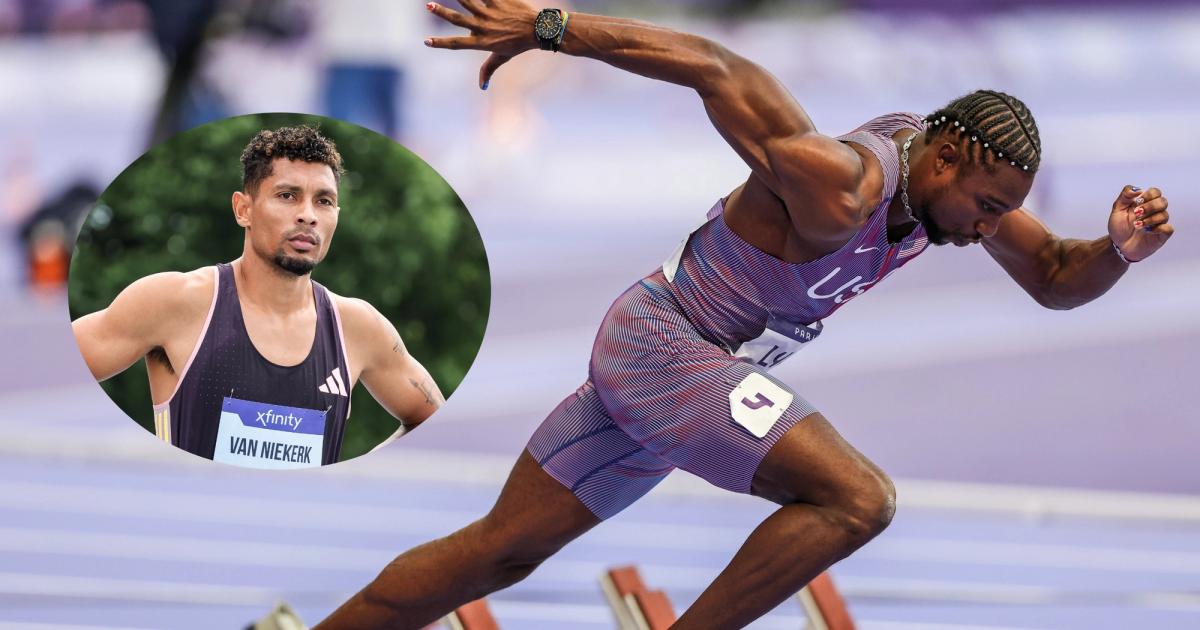 Noah Lyles believes he could threaten the 400m world record of 43.03s set by Wayde van Niekerk.