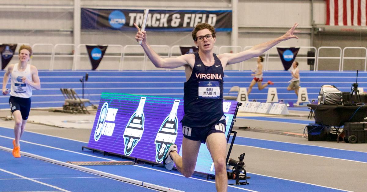 Gary Martin, UVA DMR, 2025 NCAA Indoor Track and Field Championships