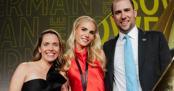 Samantha Palmer, Parker Valby, Will Palmer, 2024 Bowerman Award