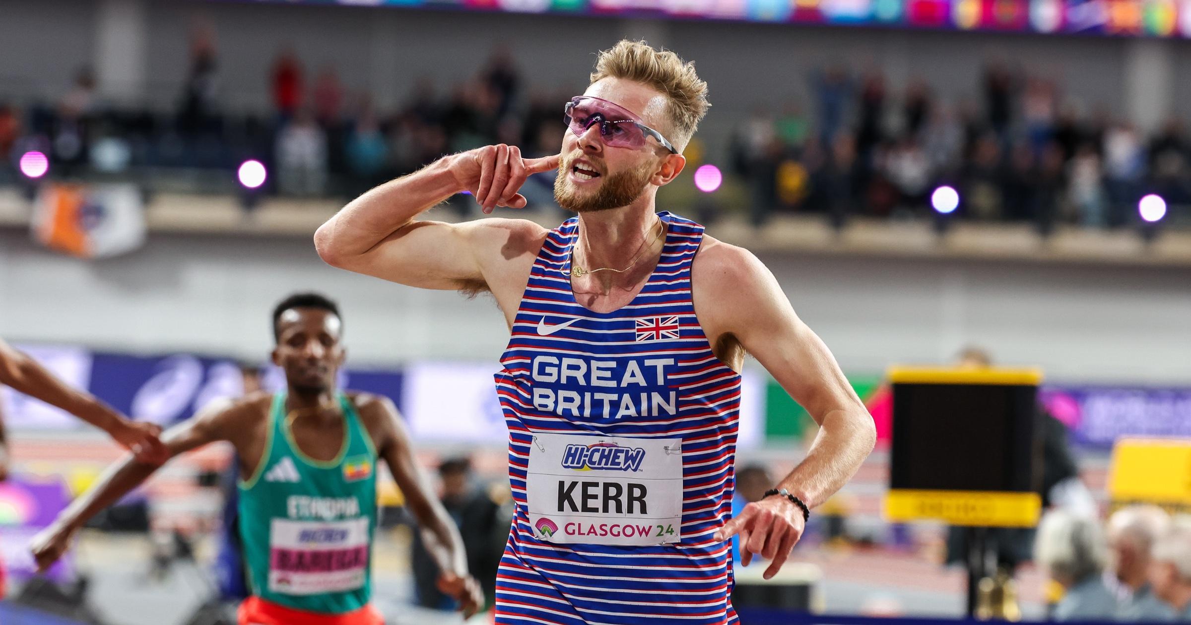 1500m World Champion Josh Kerr Signs With Michael Johnson’s Grand Slam