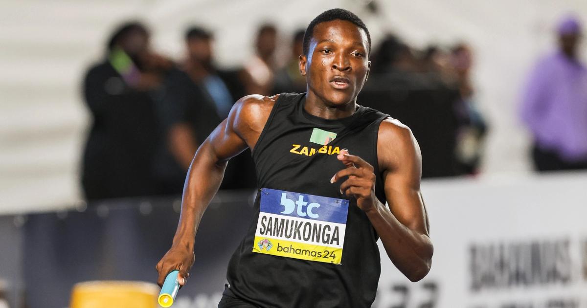 400m Olympic Bronze Medalist Muzala Samukonga