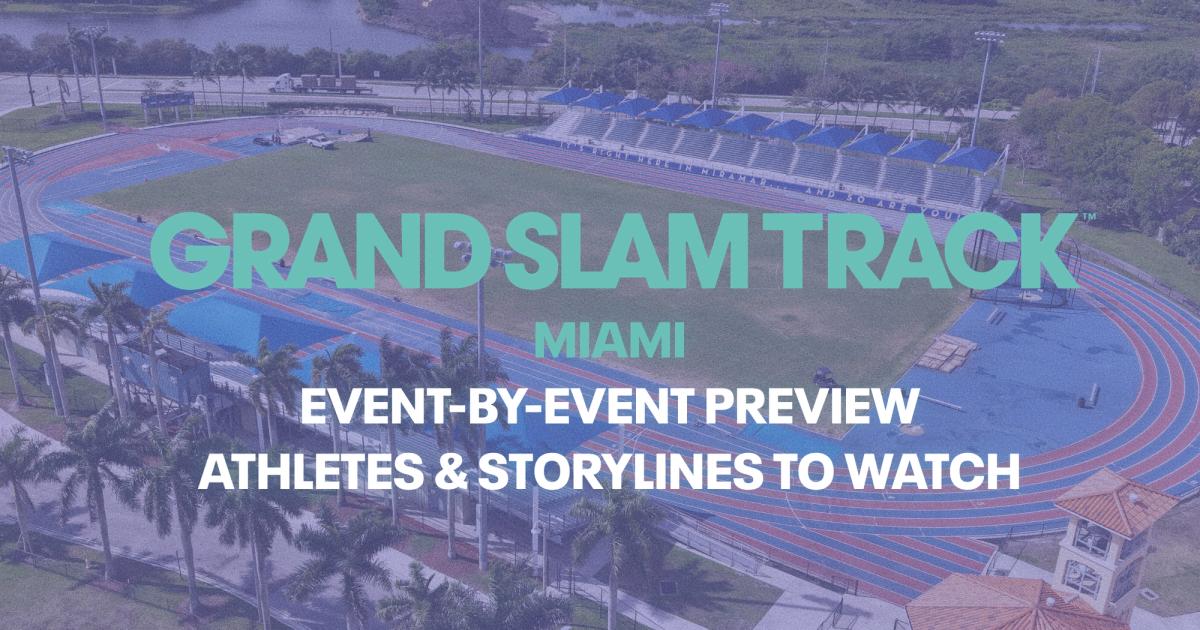 Grand Slam Track: Miami – Your Complete Preview, Matchups & Storylines To Watch