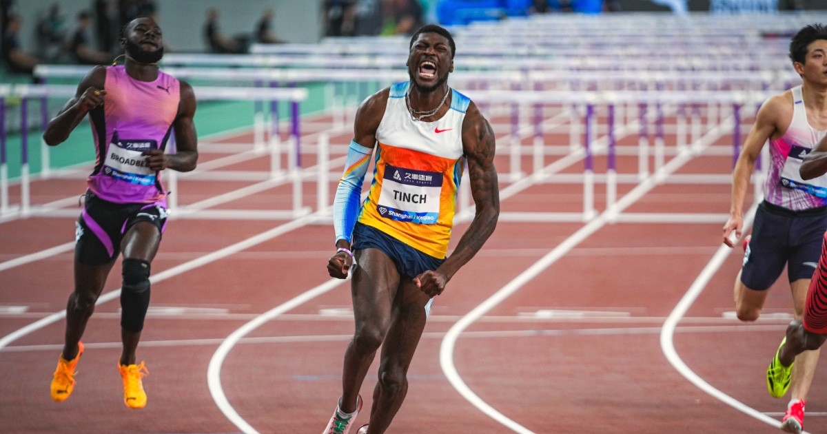 Cordell Tinch, 2025 Shanghai Diamond League 