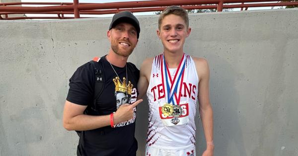 Cooper Lutkenhaus, Coach Chris Capeau