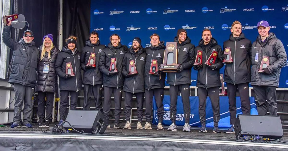 University of Portland Men's Cross Country 2018 Podium