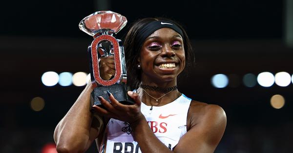 Brittany Brown, Zurich Diamond League Final 2025