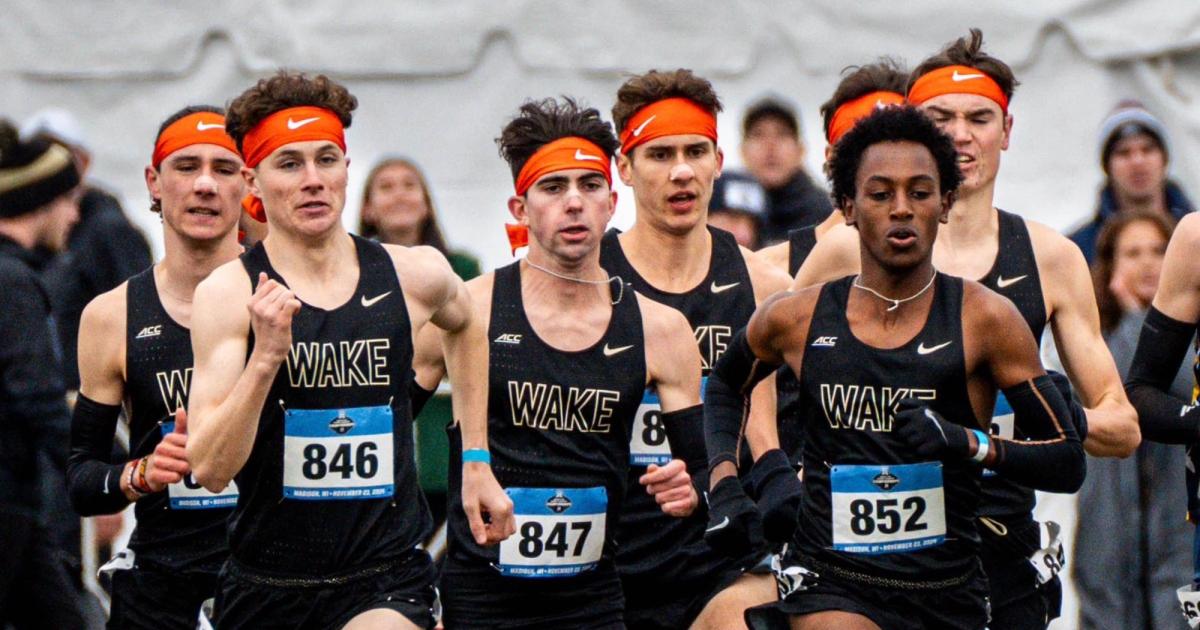 Wake Forest Men's Cross Country Team 2024