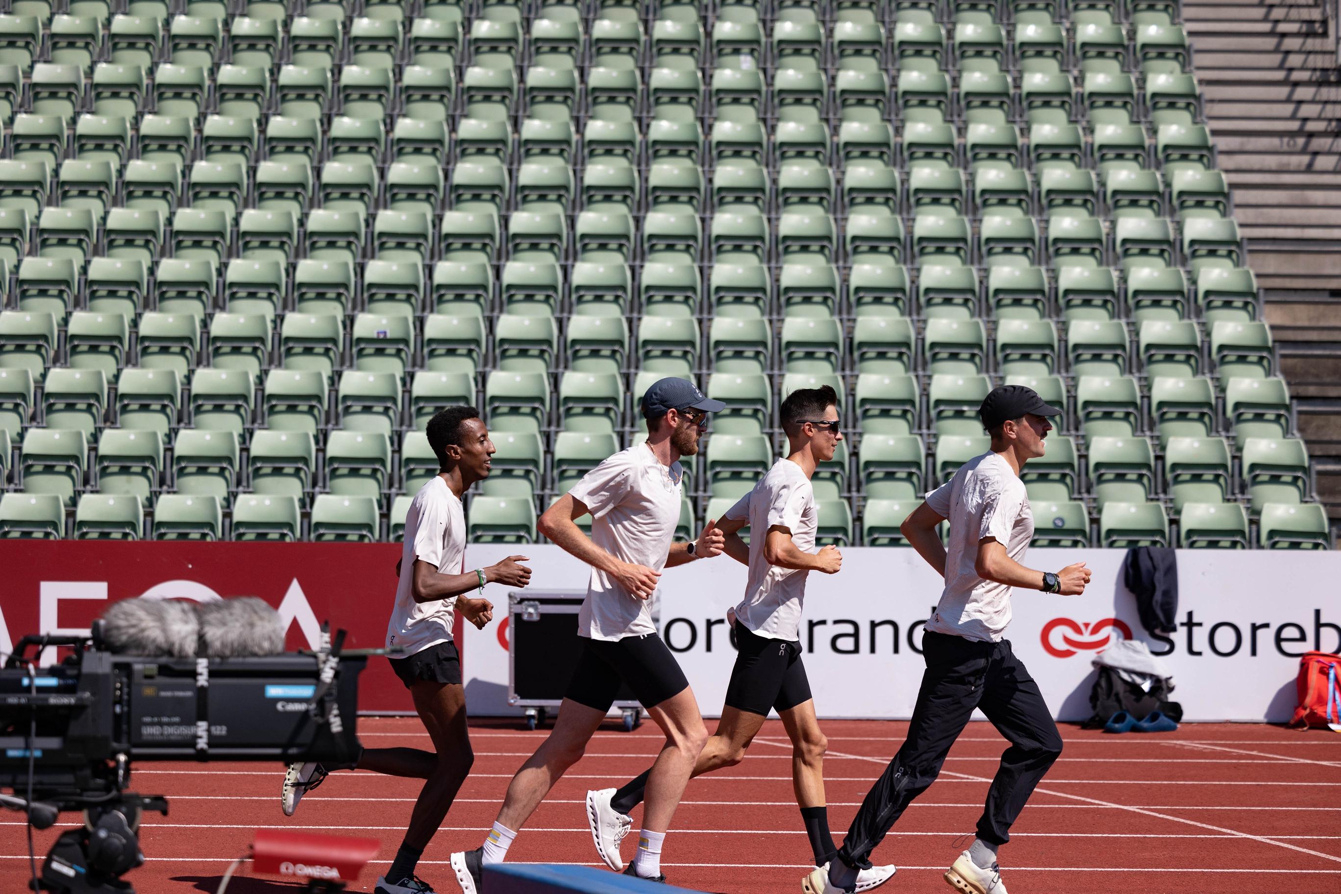 Oslo Diamond League Training Day