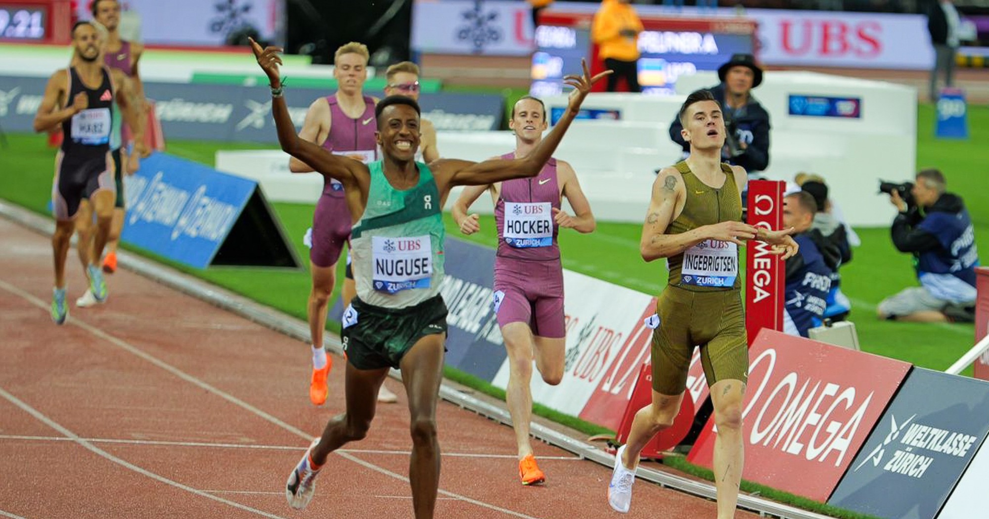 Men's 1500m, Zurich Diamond League