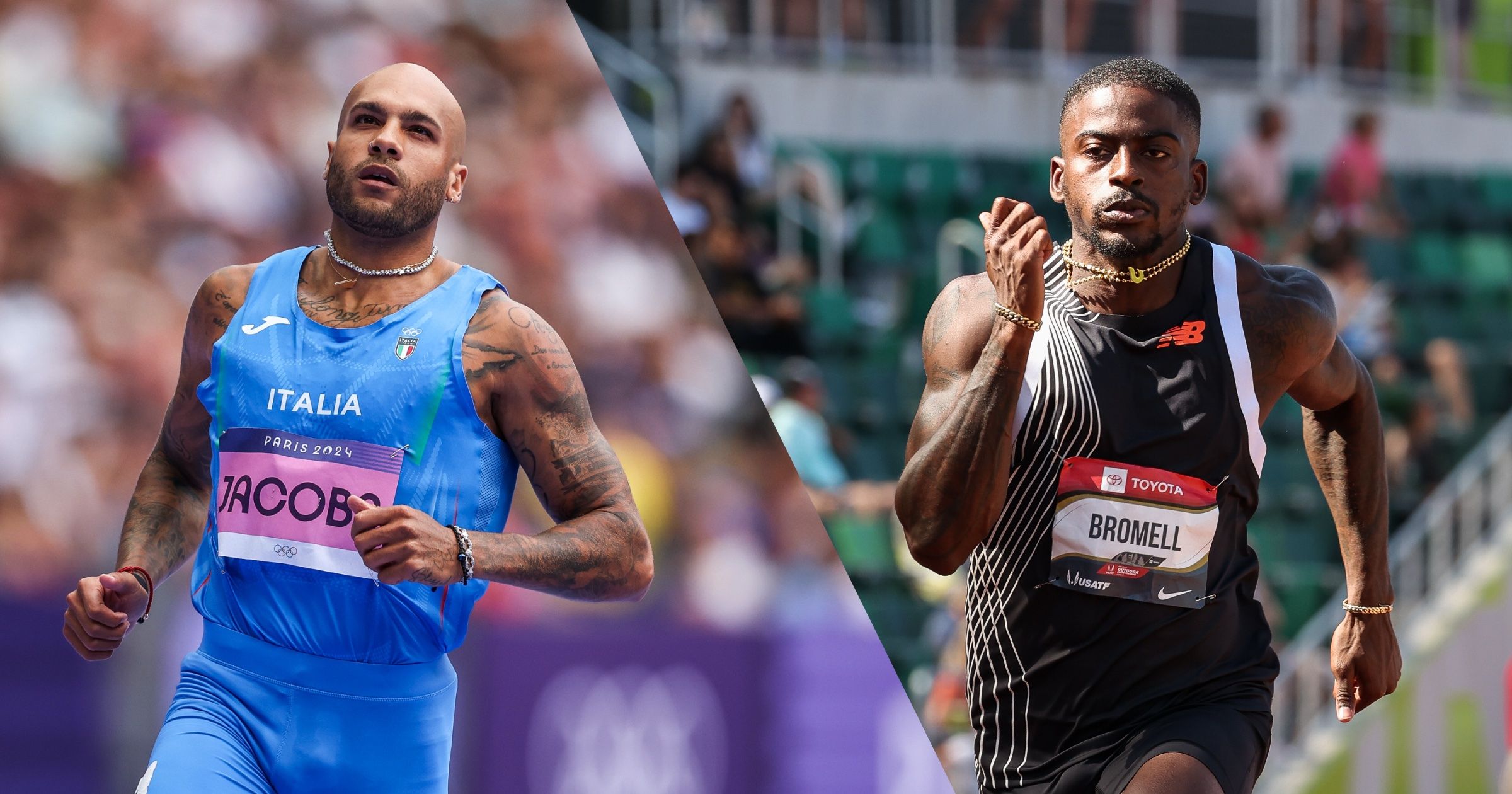60m World Champions Marcell Jacobs, Trayvon Bromell To Race At Millrose ...