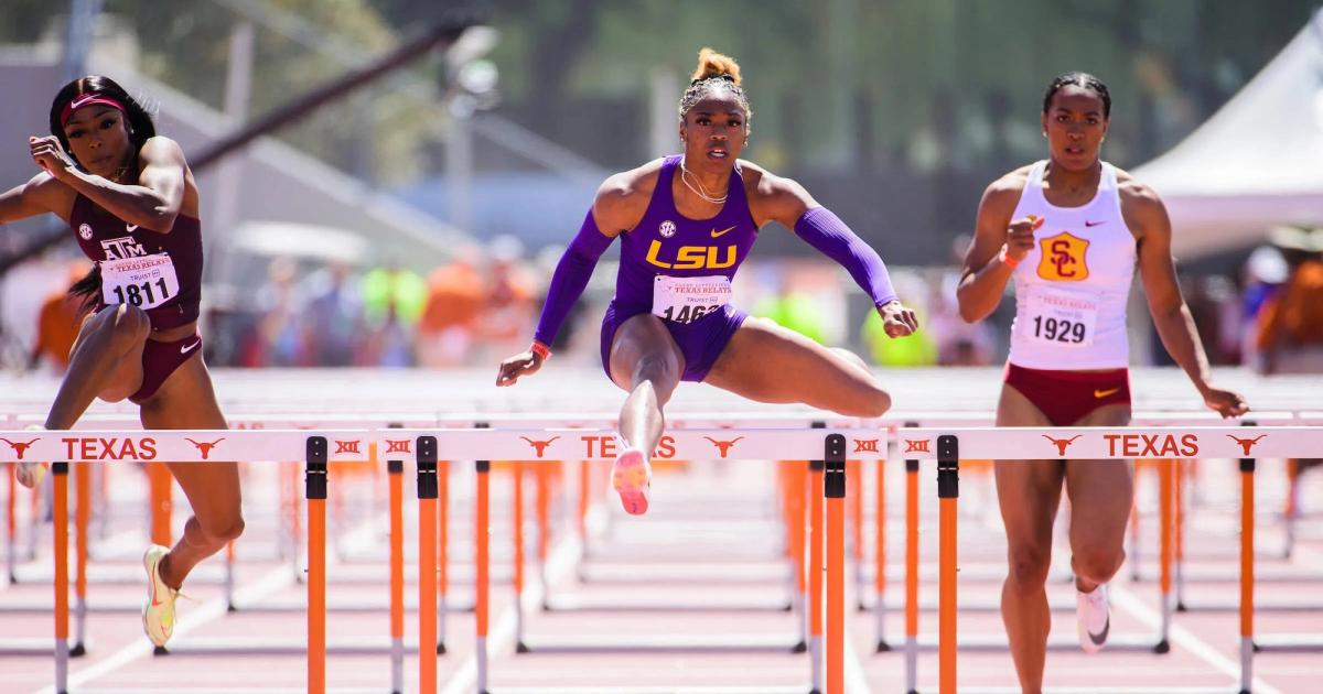 LSU's Alia Armstrong Is America's Next Hurdles Star