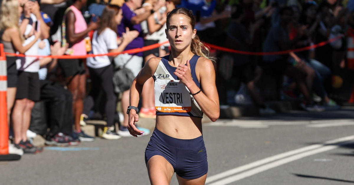 Amanda Vestri Finished 4th at the NYRR Mini 10k