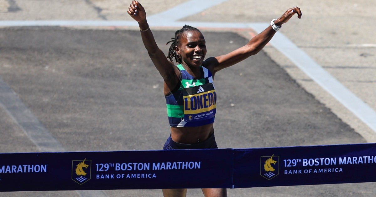 Sharon Lokedi, 2025 Boston Marathon