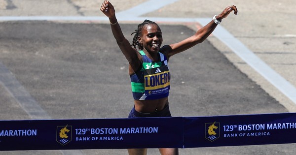 Sharon Lokedi, 2025 Boston Marathon 