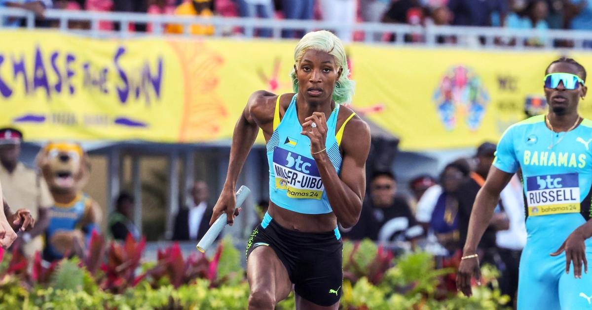 Shaunae Miller-Uibo is a leader for The Bahamas and the relays at the 2024 Paris Olympics.