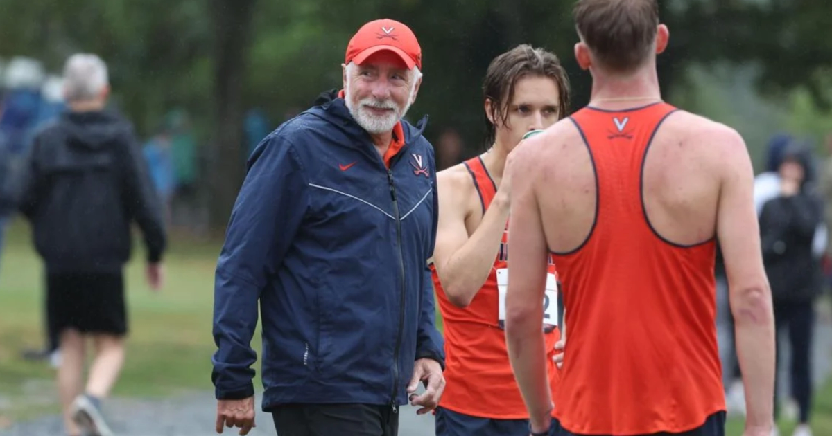 Vin Lananna, University of Virginia's Director of Track and Cross Country 