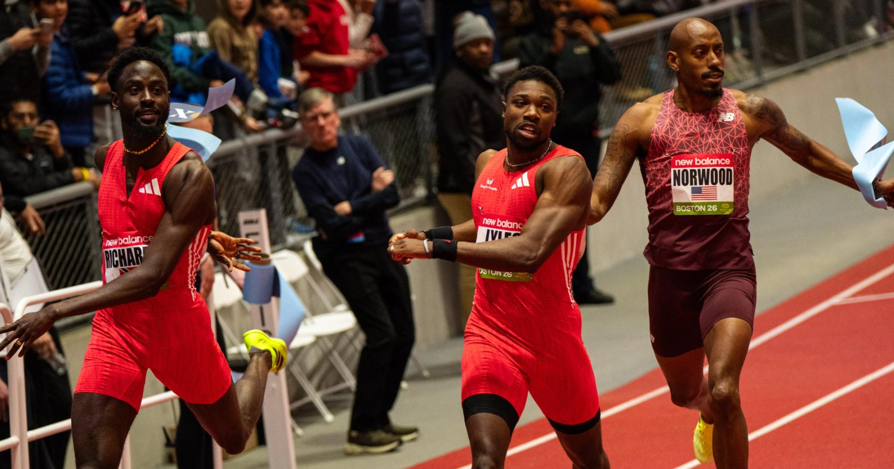 Jereem Richards and Noah Lyles