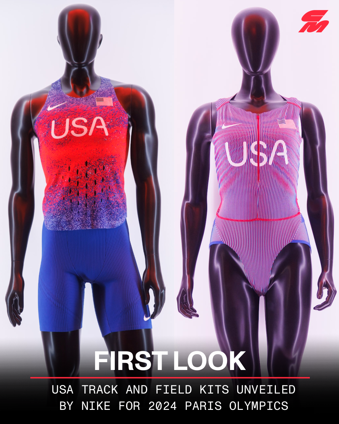 A first look at the USA Track and Field kits by CITIUS MAG across social media.