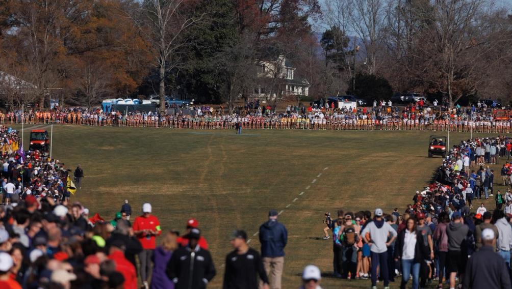 NCAA XC Championships Start Line