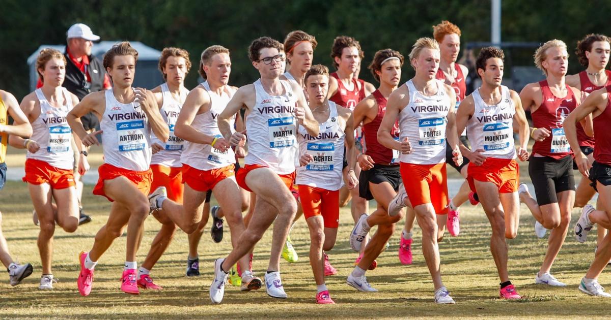 Virginia Cross Country Men's Team