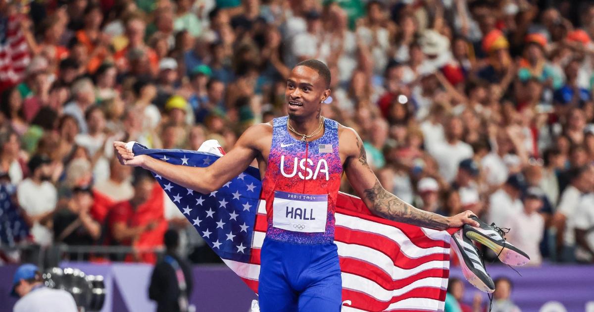 Quincy Hall, Paris 2024 Olympics 400m Champion