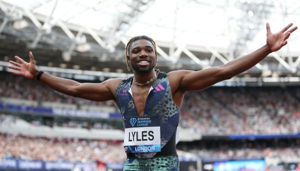 Noah Lyles 200m - London Diamond League
