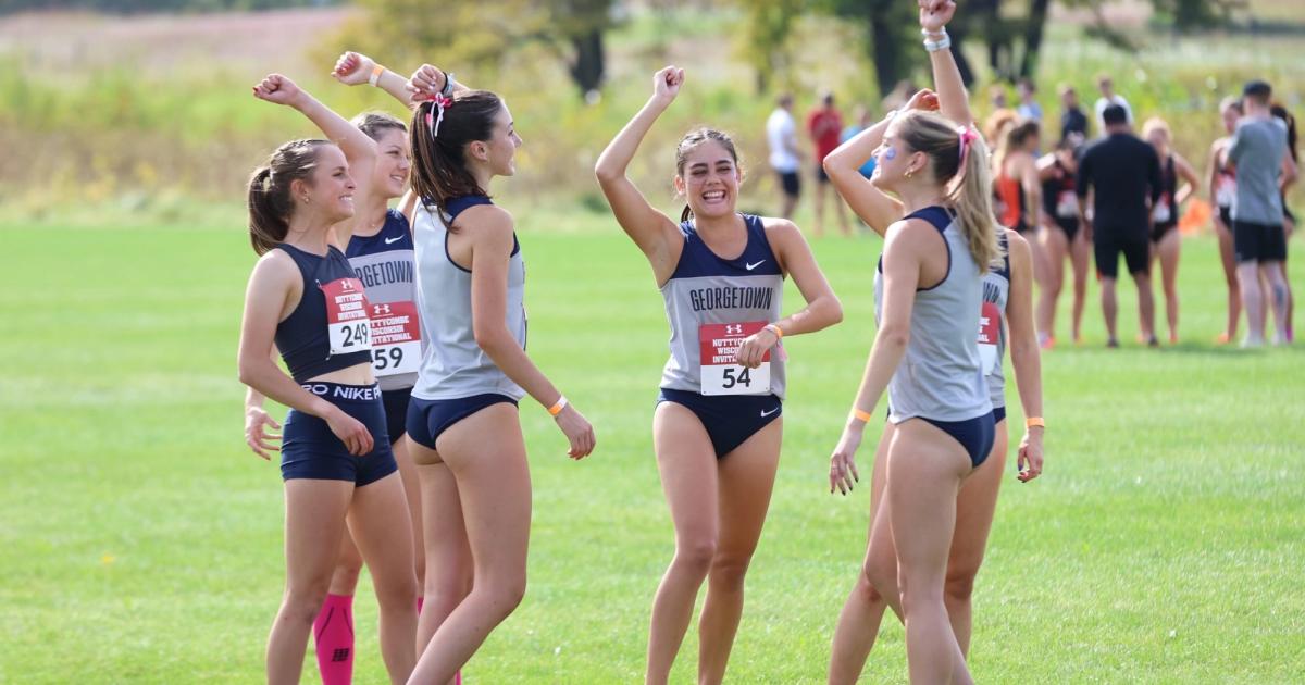 Georgetown women's cross country 