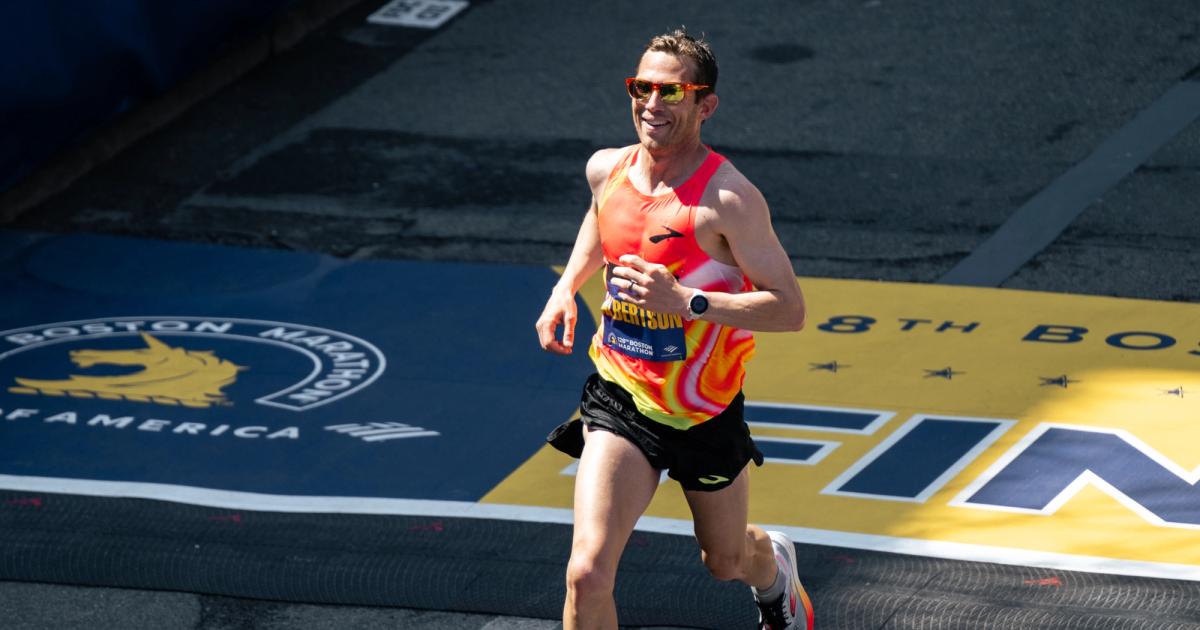 CJ Albertson finally got the Boston Marathon performance that he’s been working toward in his career.