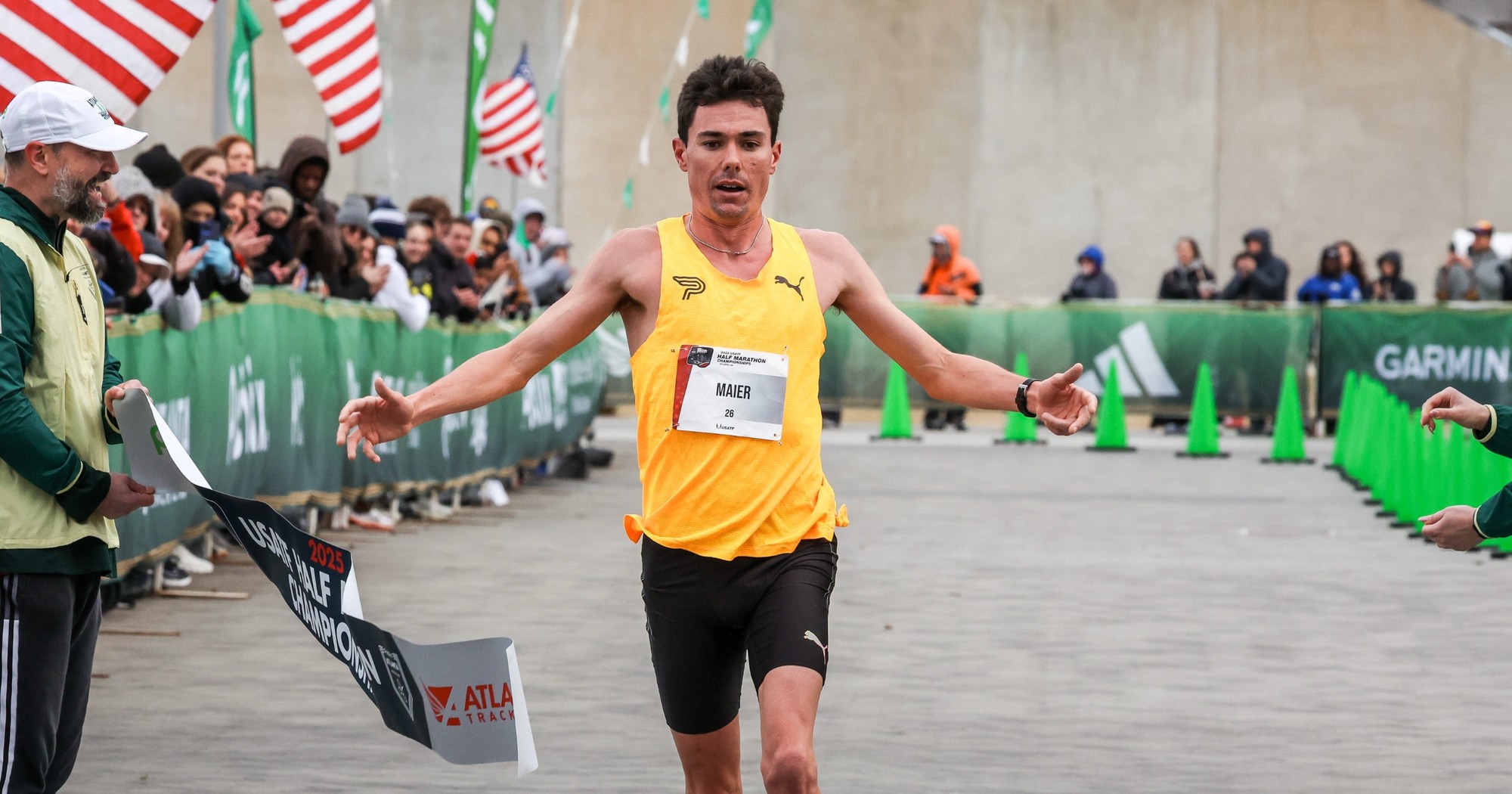 Alex Maier, 2025 U.S. Half Marathon Championships