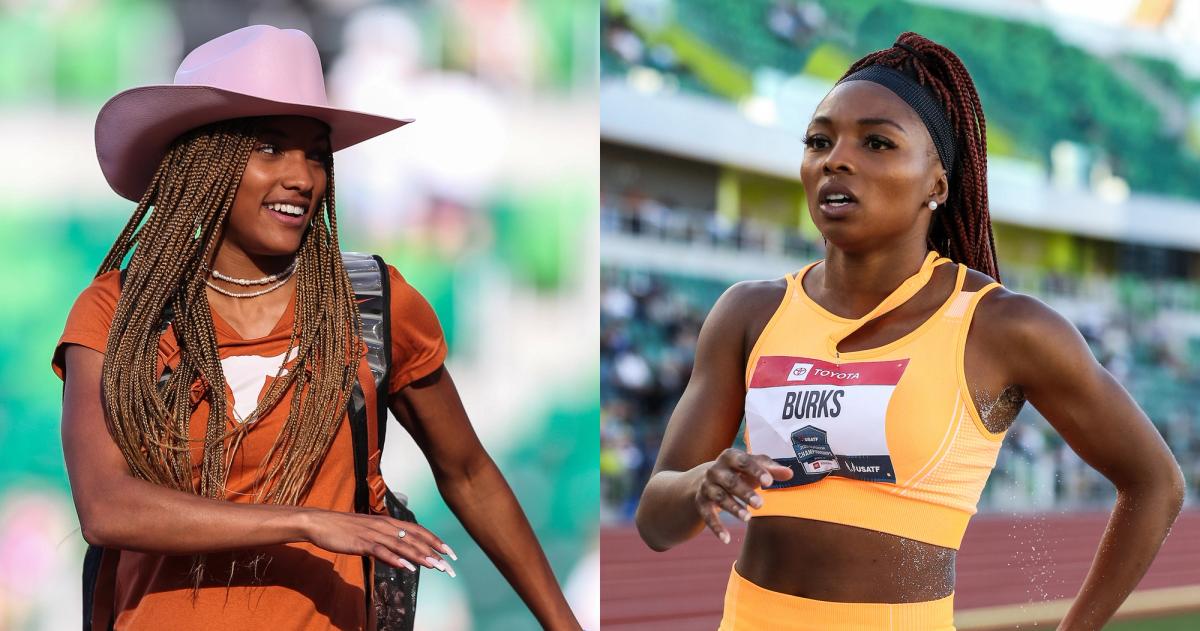 Tara Davis and Quanesha Burks qualified for the 2021 Tokyo Olympics