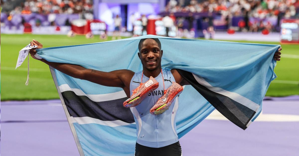 Letsile Tebogo, 200m Olympic Champion